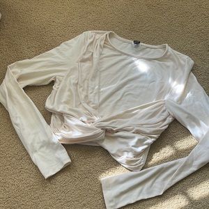 Twist Front Crop Top